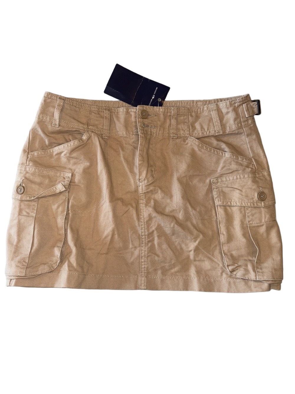 Brandy Melville Tan Cargo Mini Skirt NWT One Size Y2K Utility